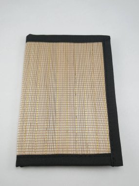 Filipinler, Palawan 'da yapılan pasaport eklemek için kahverengi dokuma pasaport kullanıcısı