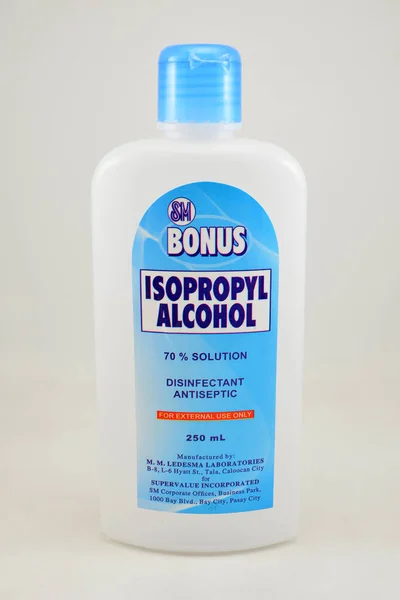 Manila Sept Bonus Isopropyl Alcohol September 2020 Manila Philippines — Stock Photo, Image