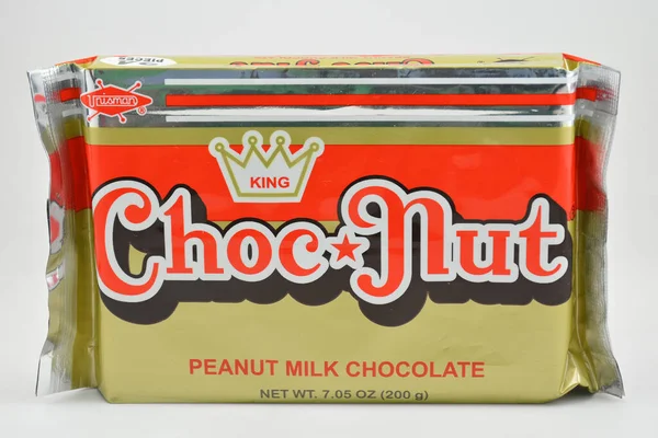 Manila Sept Choc Nut Peanut Milk Chocolate Pack September 2020 — Fotografia de Stock