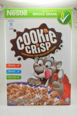 MANILA, PH - SEPT 10 - 10 Eylül 2020 'de Manila, Filipinler' de çikolatalı gevrek gevreği.