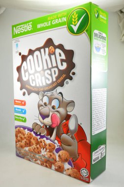 MANILA, PH - SEPT 10 - 10 Eylül 2020 'de Manila, Filipinler' de çikolatalı gevrek gevreği.