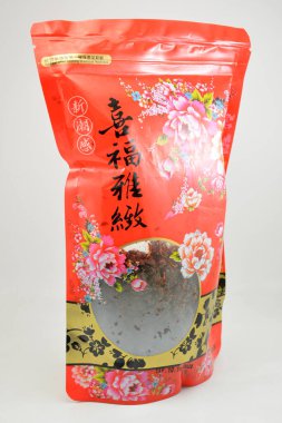 MANILA, PH - SEPT 10 - Çin meyveli sığır eti paketi 10 Eylül 2020, Manila, Filipinler.