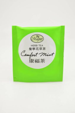 MANILA, PH - SEPT 10 - Manila, Filipinler 'de 10 Eylül 2020 tarihinde mantar çayı konforu.