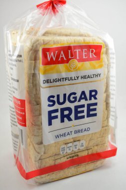 MANILA, PH - SEPT 10 - Walter buğday ekmeği şekeri 10 Eylül 2020 'de Filipinler, Manila' da serbest.