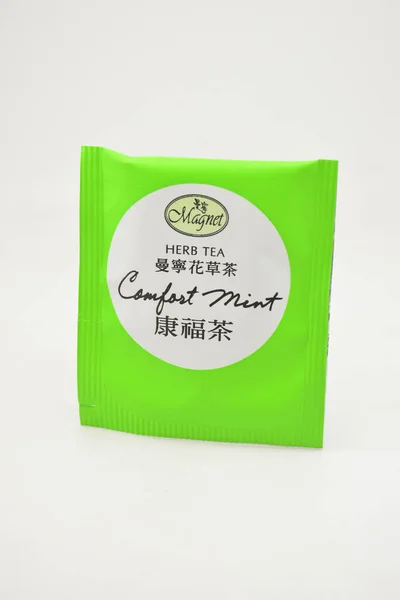 Manila Sept Magnet Herb Tea Comfort Mint Septiembre 2020 Manila — Foto de Stock