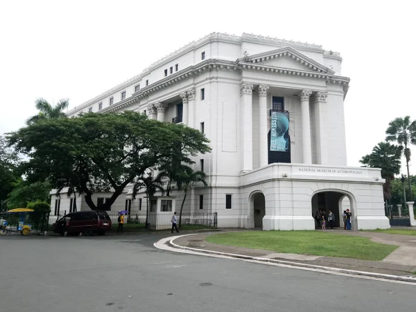 Manila Julho Museu Nacional Fachada Antropologia Julho 2018 Manila Filipinas — Fotografia de Stock