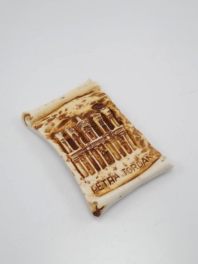 MANILA, PH - SEPT 21 - Petra Jordan buzdolabı mıknatıs tasarımı 21 Eylül 2020 tarihinde Manila, Filipinler 'de.