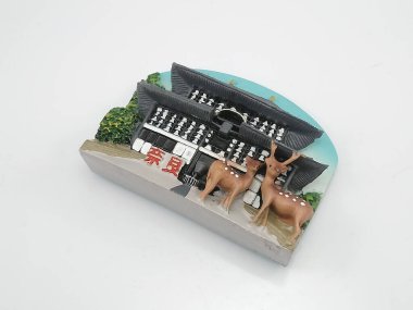 MANILA, PH - SEPT 21 - Nara, Japonya buzdolabı mıknatısı tasarımı 21 Eylül 2020, Manila, Filipinler.