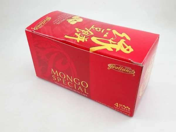 Manila Sept Polland Mongo Special Yellow Mung Bean Cake September —  Fotos de Stock