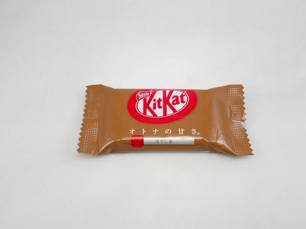 Manila Wrzesień Kitkat Czekolada Dniu Września 2020 Roku Manili Filipiny — Zdjęcie stockowe