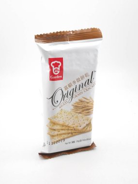 MANILA, PH - SEPT 24 - 24 Eylül 2020 tarihinde Filipinler 'in Manila şehrinde bulunan bahçedeki çok tahıllı kraker.