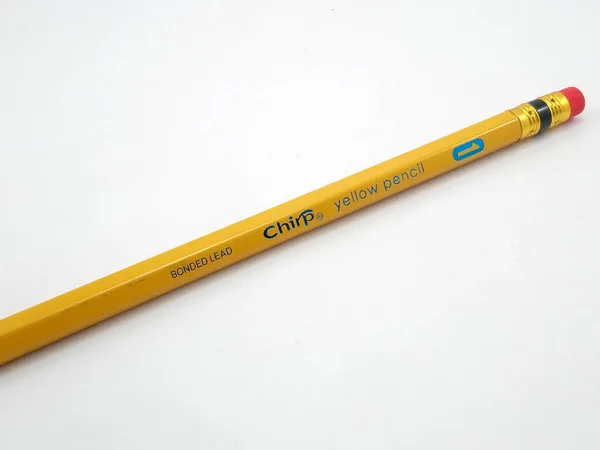 Manila Sept Chirp Yellow Pencil September 2020 Manila Philippines — Stock Photo, Image