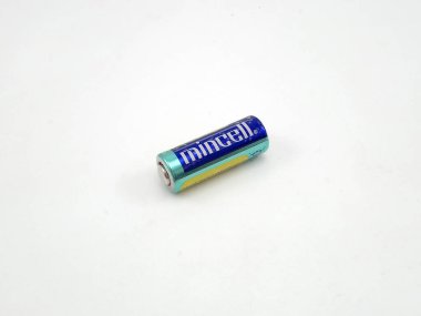 MANILA, PH - SEPT 24 - Mincell alkalin bataryası 24 Eylül 2020, Manila, Filipinler.