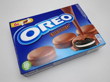 MANILA, PH - SEPT 25 - Oreo 25 Eylül 2020 'de Manila, Filipinler' de kurabiye soydu.
