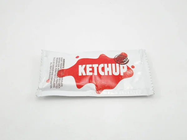 Manila Sept Burger King Ketchup Вересня 2020 Року Манілі Філіппіни — стокове фото