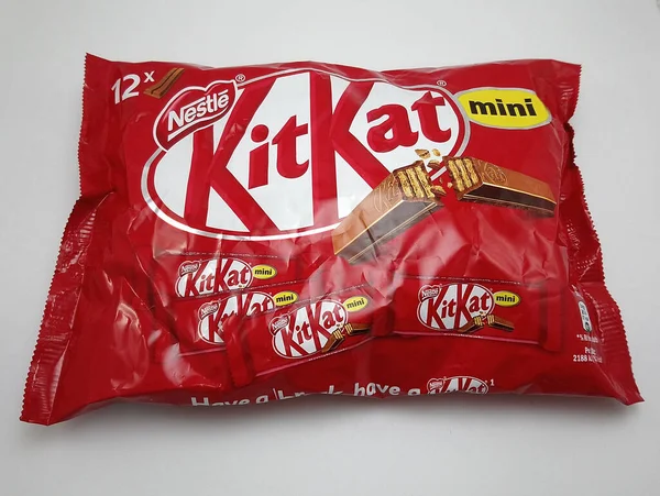 Manila Sept Nestle Kitkat Mini Chocolate Bar September 2020 Manila — Stock Photo, Image