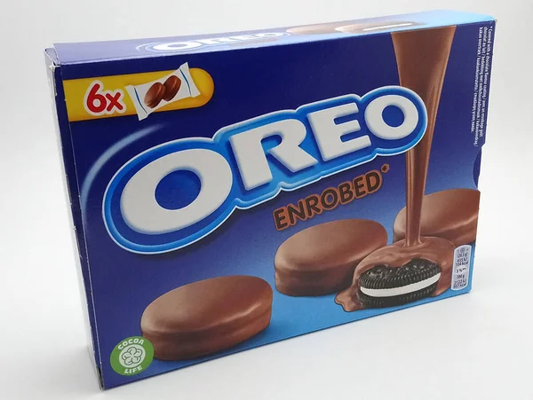 Manila Sept Oreo Enrobé Les Cookies Septembre 2020 Manille Philippines — Photo