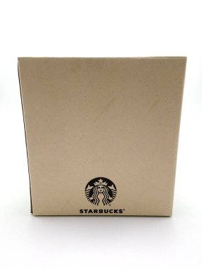 MANILA, PH - SEPT 25 - Starbucks Tayland sabıka kutusu 25 Eylül 2020, Manila, Filipinler.