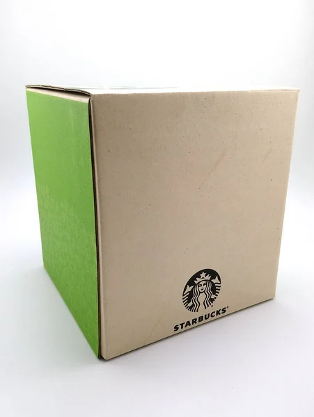 Manila Sept Starbucks Thailand Tasse Box September 2020 Manila Philippinen — Stockfoto