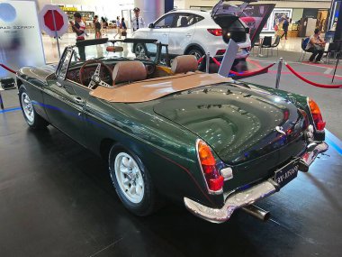 MANDALUYONG, PH - MAR 3 - Morris garajları 1969 MG B V8, 3 Mart 2019, Mandaluyong, Filipinler.