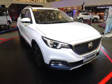 MANDALUYONG, PH - MAR 3 - Morris 3 Mart 2019 tarihinde Mandaluyong, Filipinler 'de spor araç garajları.