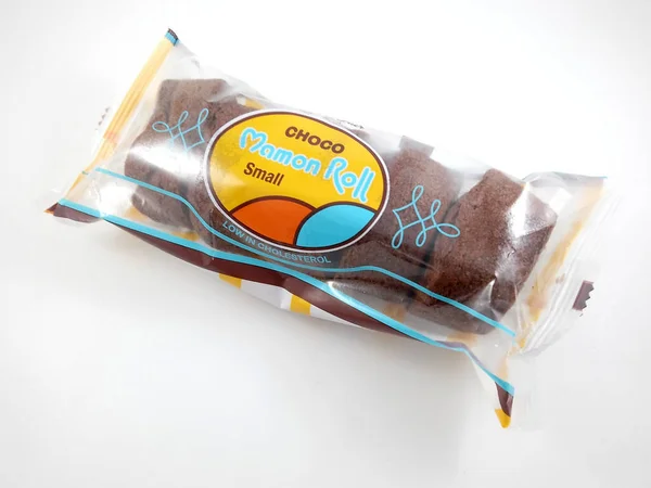 Manila Sept Bakers Fair Mamon Roll Chocolate September 2020 Manila — Stock Photo, Image