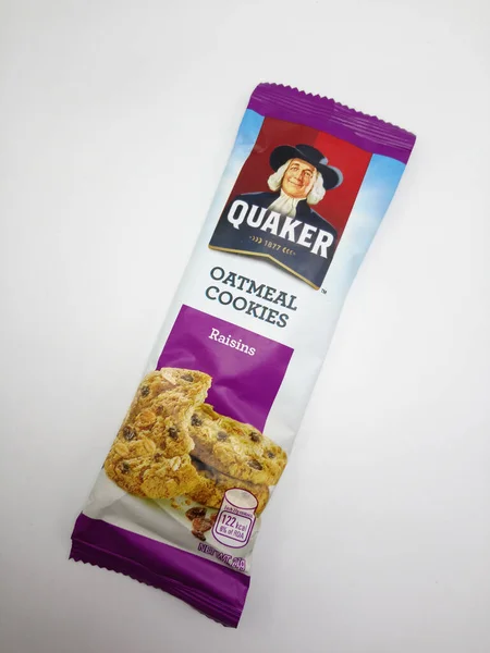 Manila Sept Kismis Kue Oatmeal Quaker Pada September 2020 Manila — Stok Foto