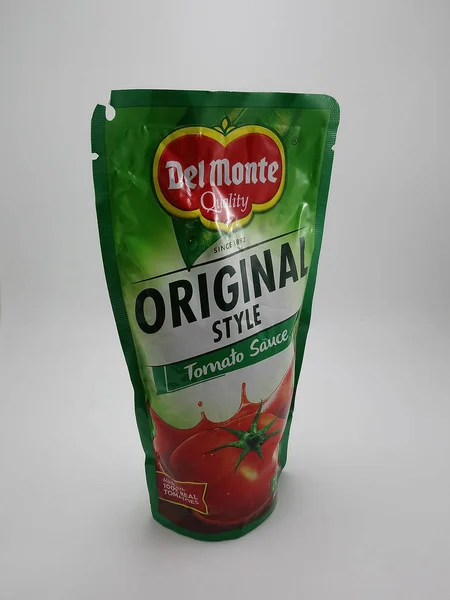 Manila Sept Del Monte Tomatensaus Originele Stijl September 2020 Manilla — Stockfoto