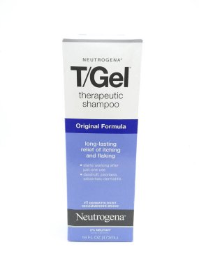 MANILA, PH - OCT 10 - Nörojena t jel tedavi şampuanı 10 Ekim 2020, Manila, Filipinler.