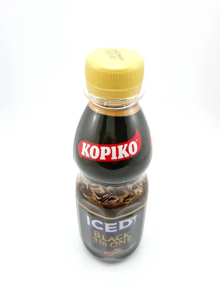 Manila Oktober 2020 Manila Philippinen Kopiko Iced Black Kaffee — Stockfoto