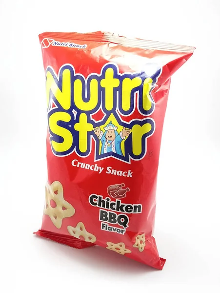 Manila Oct Nutri Star Crunchy Snack Chicken Bbq Flavor October — Stock Photo, Image