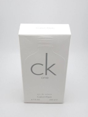 MANILA, PH - OCT 10 - Calvin Klein 10 Ekim 2020 'de Manila, Filipinler' de bir tuvalet parfümü.