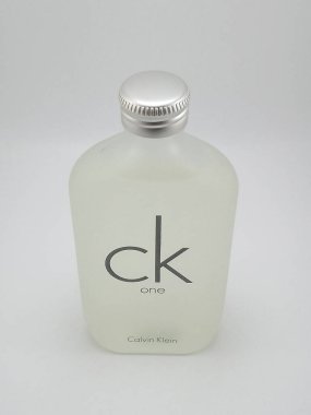 MANILA, PH - OCT 10 - Calvin Klein 10 Ekim 2020 'de Manila, Filipinler' de bir tuvalet parfümü.