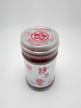 MANILA, PH - OCT 10 - Boğa başlı barbekü sosu 10 Ekim 2020, Manila, Filipinler.