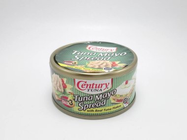 MANILA, PH - OCT 10 - 10 Ekim 2020 'de Manila, Filipinler' de yüzyıllık ton balığı mayonezi yayıldı.