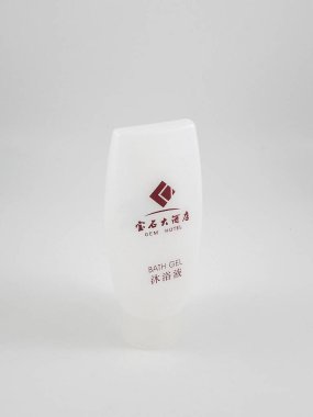 MANILA, PH - OCT 10 - Gem hotel banyo jeli tüpü 10 Ekim 2020, Manila, Filipinler.