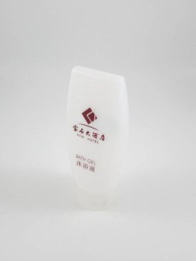 MANILA, PH - OCT 10 - Gem hotel banyo jeli tüpü 10 Ekim 2020, Manila, Filipinler.