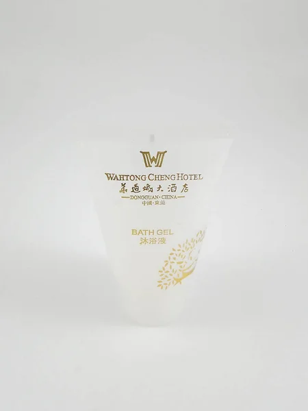 Manila Oct Wahtong Cheng Hotel Bath Gel 2020 필리핀 마닐라 — 스톡 사진