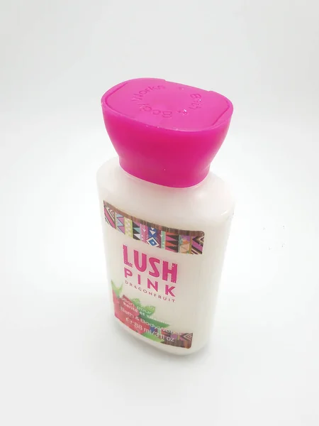 Manila Oct Bath Body Works Exuberante Rosa Dragonfruit Body Lotion — Fotografia de Stock