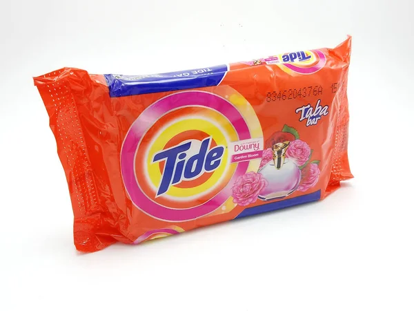 MANILA, PH - OCT 11 - 11 Ekim 2020 'de Filipinler' in Manila kentinde kirli çamaşır deterjanı ile bahçeler çiçek açtı.