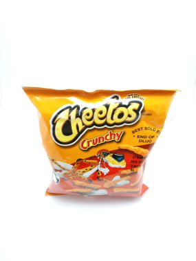 MANILA, PH - 11 Ekim 2020 'de Manila, Filipinler' de Cheetos gevreği.