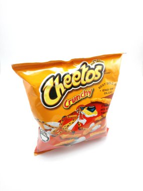 MANILA, PH - 11 Ekim 2020 'de Manila, Filipinler' de Cheetos gevreği.