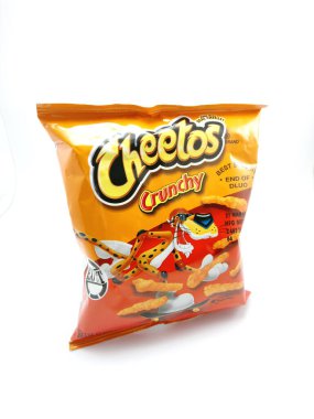 MANILA, PH - 11 Ekim 2020 'de Manila, Filipinler' de Cheetos gevreği.