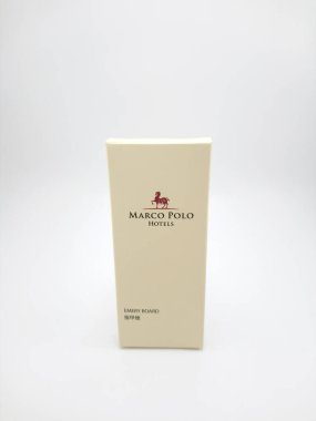 MANILA, PH - OCT 11 - Marco Polo Otel Emery Board 11 Ekim 2020, Manila, Filipinler.