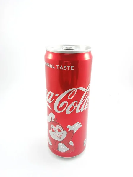 Manila Oct Coca Cola Och Jollibee Kan Den Oktober 2020 — Stockfoto