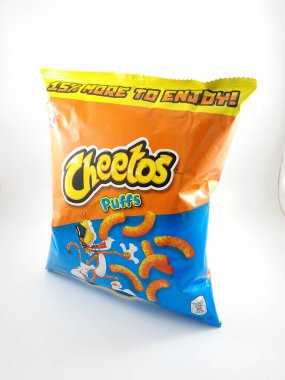 MANILA, PH - 14 EKİM Frito 14 Ekim 2020 tarihinde Manila, Filipinler 'de cips yumurtladı.