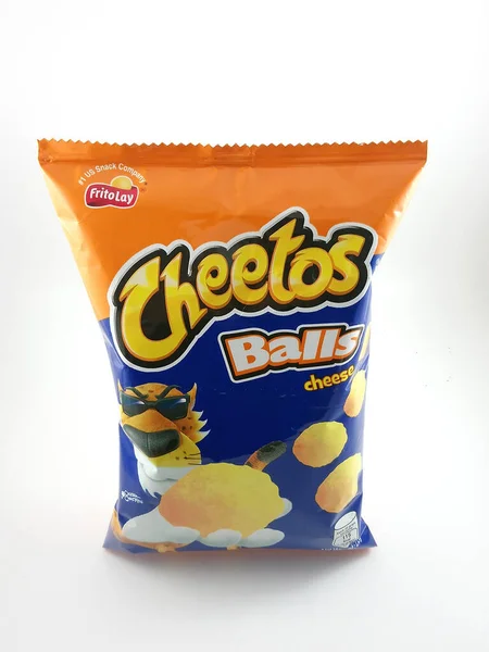 Manila Oct Frito Złożył Sery Kulkowe Cheetos Października 2020 Roku — Zdjęcie stockowe