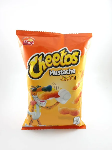 Manila Oct Frito Poner Queso Bigote Cheetos Octubre 2020 Manila —  Fotos de Stock