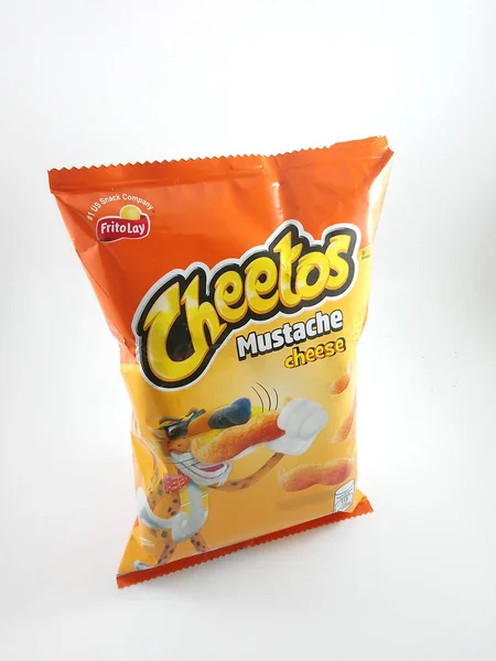 Manila Oct Frito Złożył Ser Wąsami Cheetos Października 2020 Roku — Zdjęcie stockowe