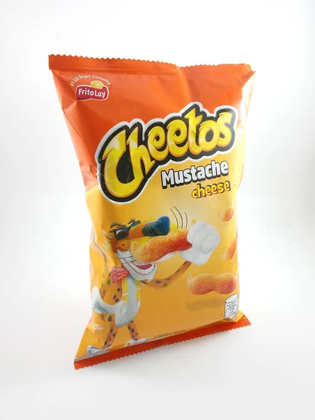 Manila Oct Frito Złożył Ser Wąsami Cheetos Października 2020 Roku — Zdjęcie stockowe